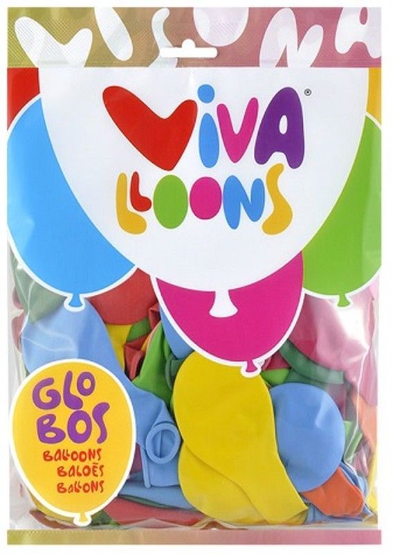 Globos medianos colores 100 und.