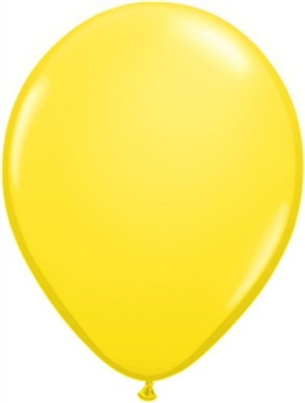 Globos unicolor bolsa 12 und. Amarillo