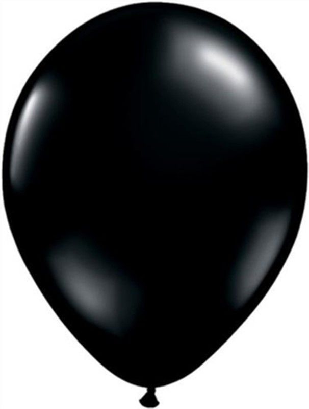 Globos unicolor bolsa 12 und. Negro