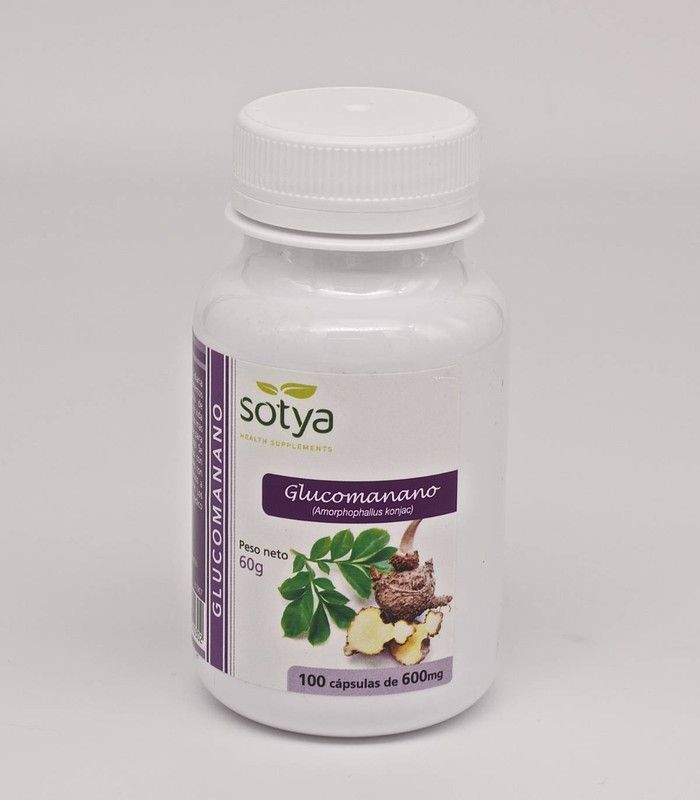 Glucomanano 600 Mg 100 Vcápsulas