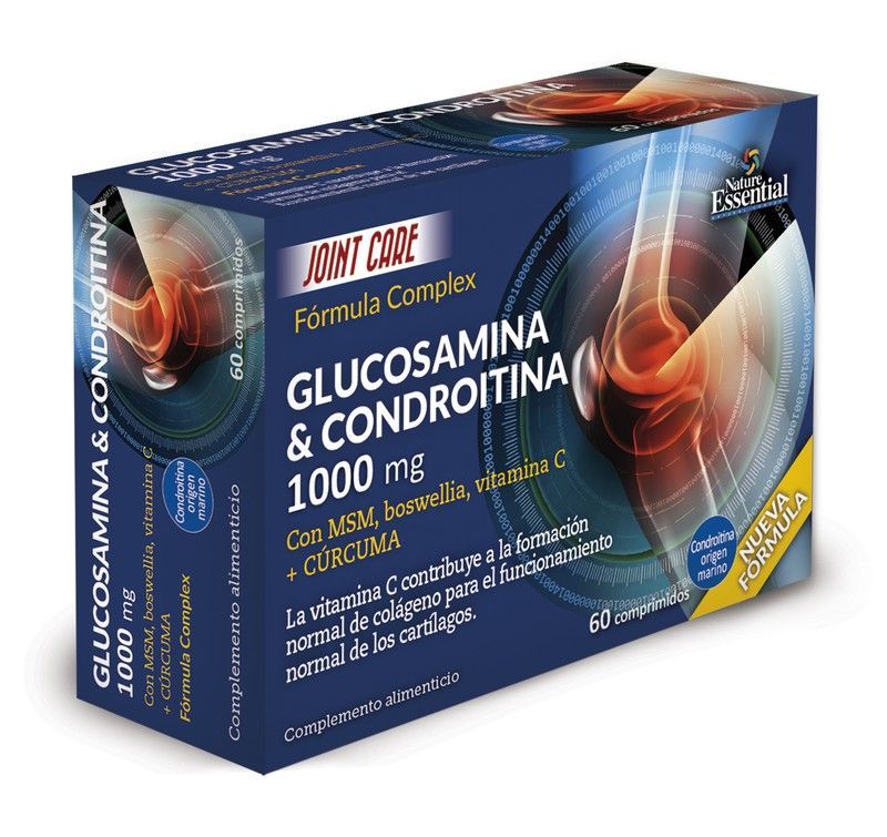 Glucosamina+Condroitina+Msm 1000 Mg 60 Comp Bliste