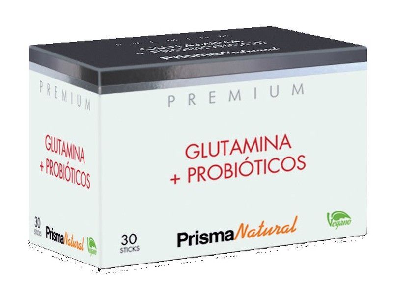 Glutamina + Probioticos 30 Stick Prisma Natural Premium