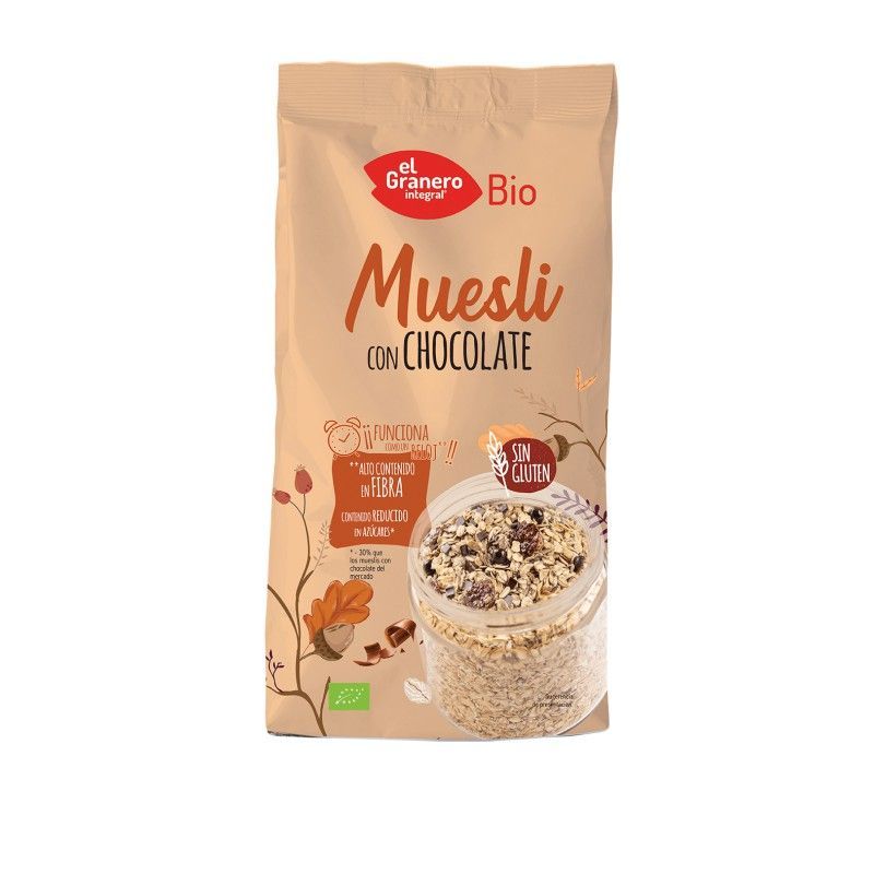 Gn Muesli Xocolata 375gr S/Glubio