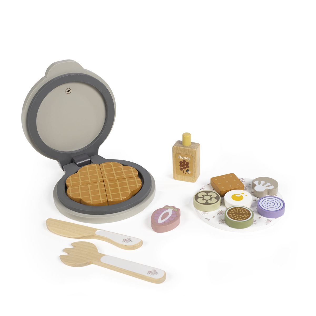 Gofrera de juguete de madera Walking Mum