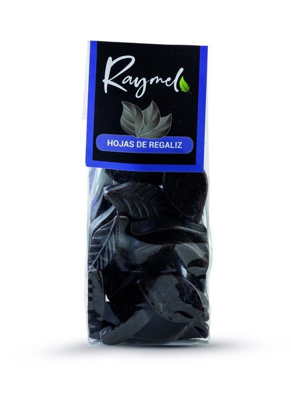 Golosina Artesanal Hojas de Regaliz 125 grs Raymel