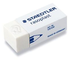 Goma de borrar lápiz para escuela raso plast