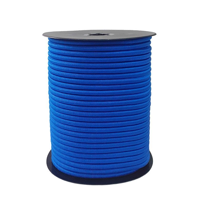 Goma Elast. Poliester 8mm 50m Azul Ehs