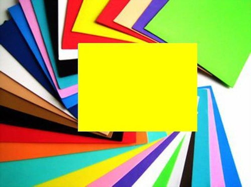 Goma Eva 40 x 60 cm. Amarillo