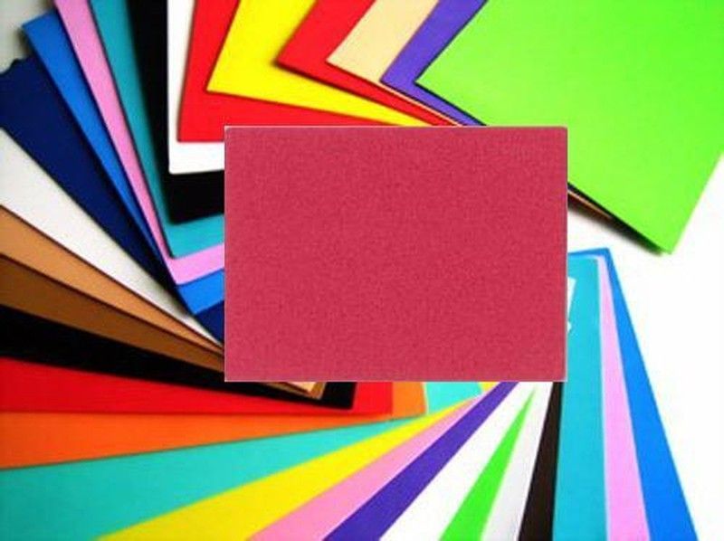 Goma Eva 40 x 60 cm. Rojo