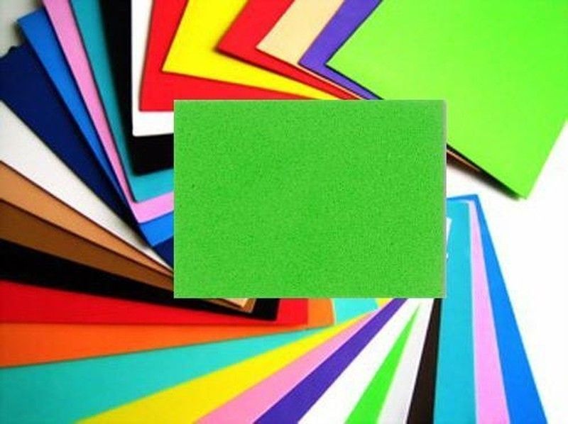 Goma Eva 40 x 60 cm. Verde Medio