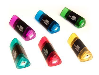 Goma Liderpapel Triangular con Sacapuntas