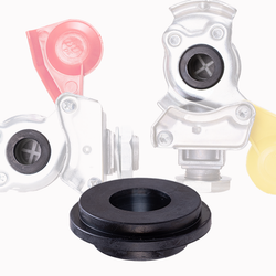 Goma reparación cabeza acoplamiento freno con filtro y sin válvula