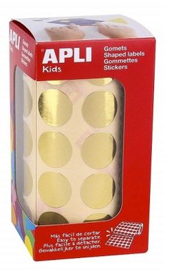 Gomets rollo redondos Ø 20 mm oro