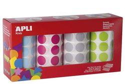 Gomets rollo redondos Ø 20 mm pack 4 und.