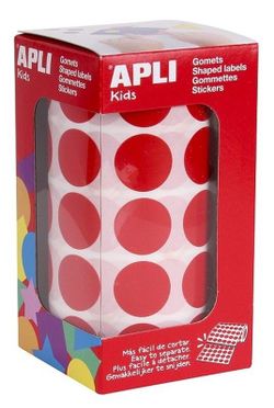 Gomets rollo redondos Ø 20 mm rojo