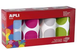 Gomets rollo redondos Ø 45 mm pack 4 und.