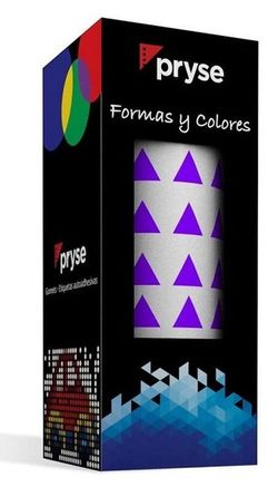 Gomets rollo triangulares 10,5 mm lila