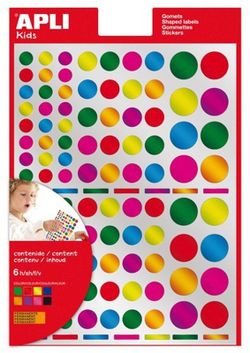 Gomets surtidos en blister