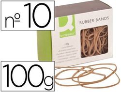 Gomillas Elasticas Q-Connect 100 Gr Numero 10 100 X 2 Mm