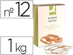 Gomillas Elasticas Q-Connect 1000 Gr Numero 12 120 X 2 Mm