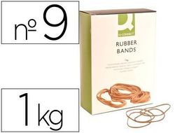 Gomillas Elasticas Q-Connect 1000 Gr Numero 9 90 X 2 Mm