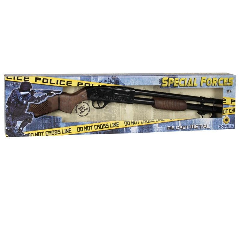 Gonher Escopeta Policía Sonido Mecánico
