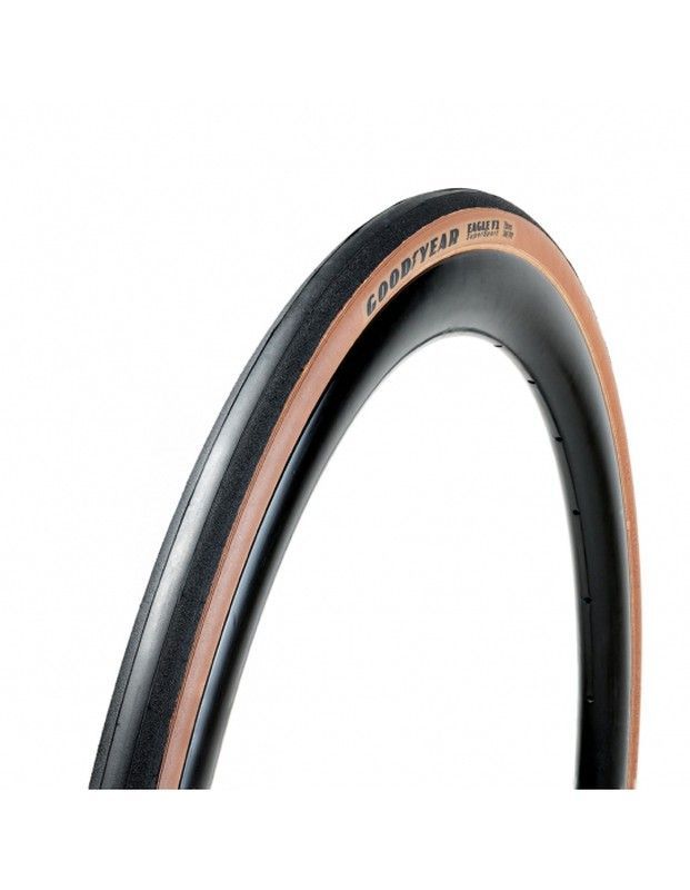 Goodyear Cubierta Eagle Sport 700x25 Plegable Negra Marron