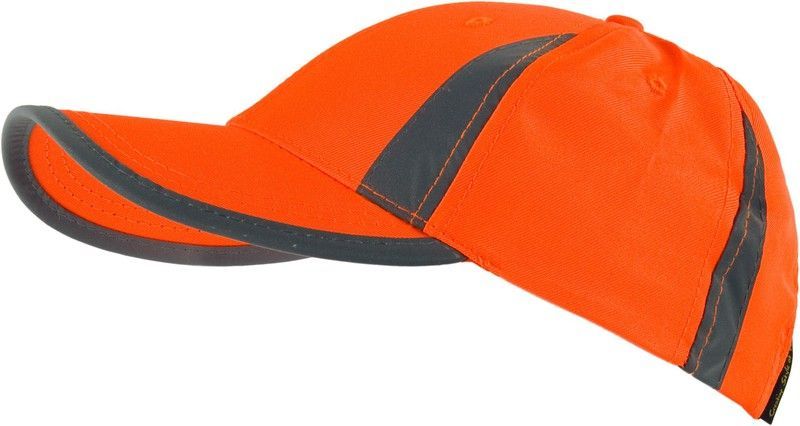Gorra ajustable en alta visibilidad Naranja