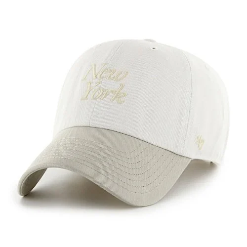 Gorra Clean Up combinada NY '47 Sand