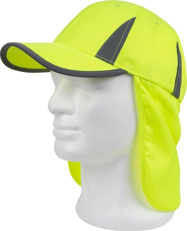Gorra con ajuste trasero con velcro Amarillo