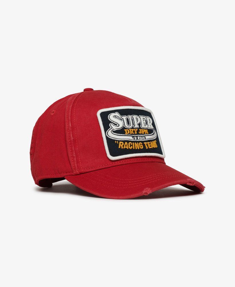 Gorra con letras branding Superdry Red