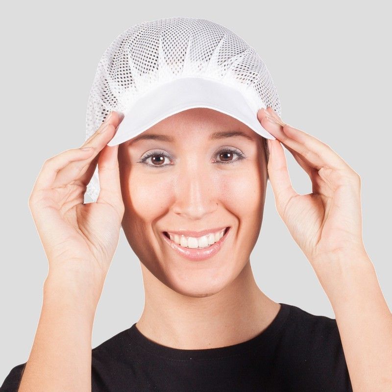 Gorra Con Rejilla Maxi  (Paq. 10 Und)