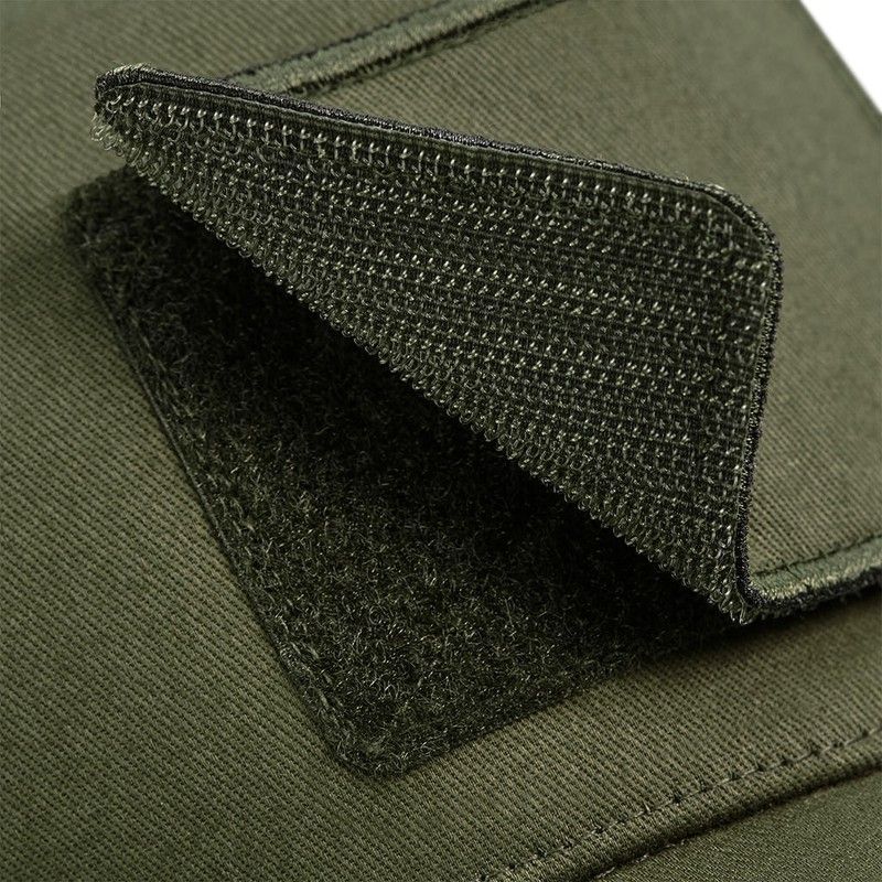 Gorra de 5 paneles con parche extraíble