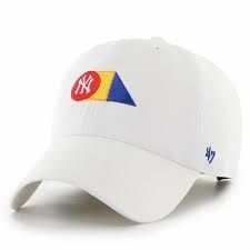 Gorra NY tricolor '47 White