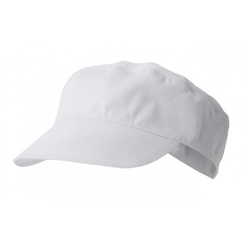 Gorro Con Visera en color  Blanco Referencia  254002 .