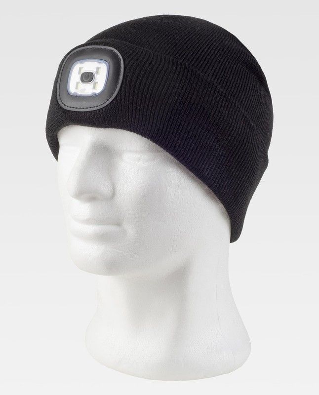 Gorro de color Negro