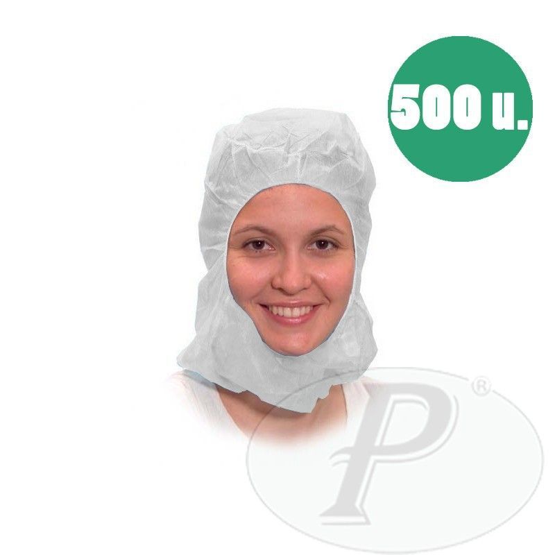 Gorro desechable integral polipropileno - 500 u.