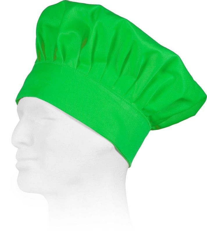 Gorro liso cocinero con velcro adaptable Verde Pistacho