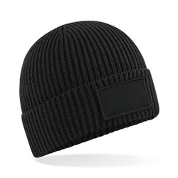 Gorro moderno con parche