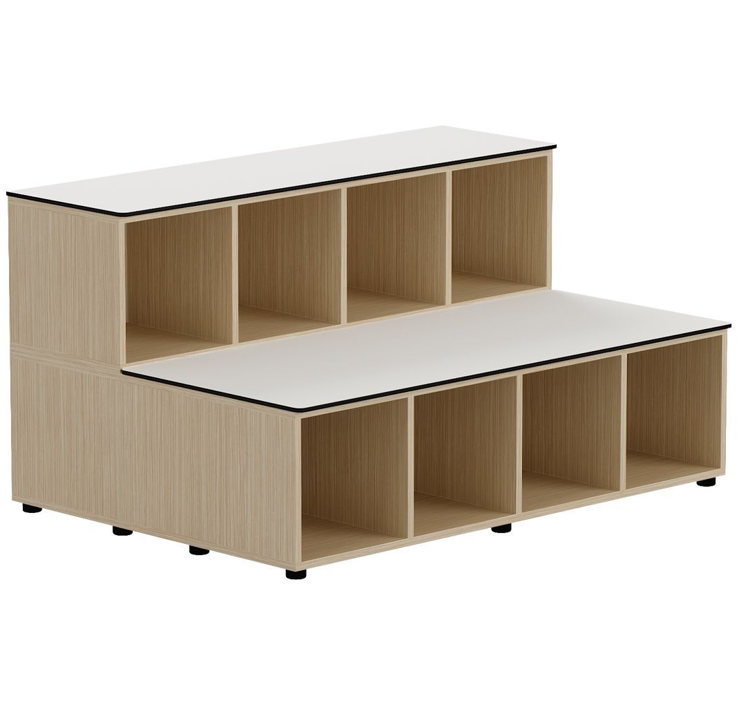 Gradas AGORA sin puertas