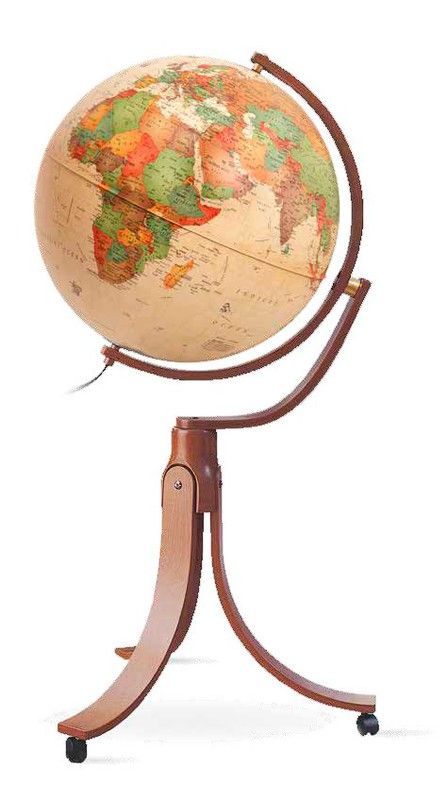 Gran globo terráqueo Emily Antique