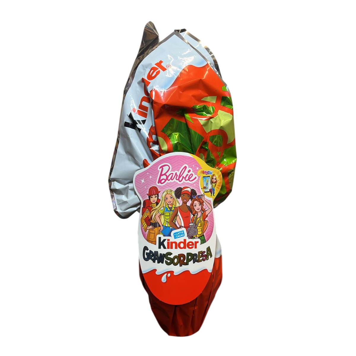 Gran Huevo Sorpresa Kinder Barbie. Huevo de pascua de Kinder (150 gramos)