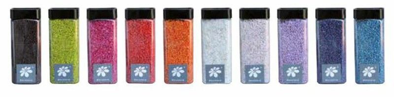 Granulado decorativo de colores