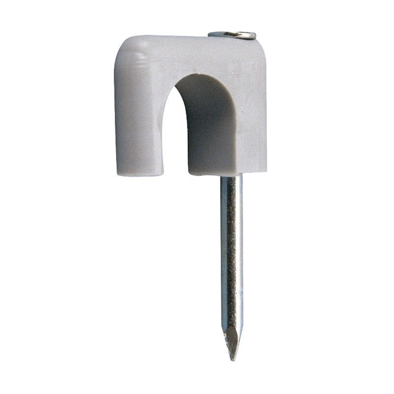 Grapa cable eléctrico redondo INDEX Grapa Cable 7 Mm. 2X1 Mm. Grbl070