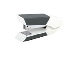 Grapadora liderpapel con regalo de extraegrapas y caja de 1000 grapas 22/6 24/6 capacidad 20h color gris