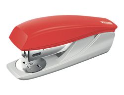 Grapadora petrus 210 reycle rojo capacidad 25 hojas usa grapas 22/6