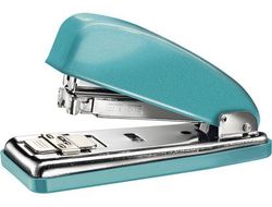 Grapadora petrus 226 classic wow turquesa metalizado capacidad 30 hojas en blister
