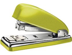 Grapadora petrus 226 classic wow verde metalizado capacidad 30 hojas en blister