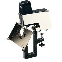Grapadora Rapid mod. 106E - Twin rig 220V (2 grapadoras + 1 mesa + 1 pedal + 1 cable de fibra óptica), blanco