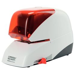 Grapadora Rapid mod. 5050E, plata/naranja